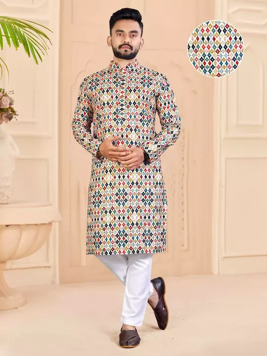 Men's Jecqaurt design kurta uploaded by Radhe Fashion on 5/22/2024