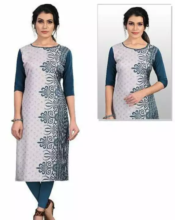**Womens Multicolor Printed Crepe Straight Kurti*

*Price 250*

*Free Shipping Free Delivery*

*Colo uploaded by SN creations on 1/8/2023