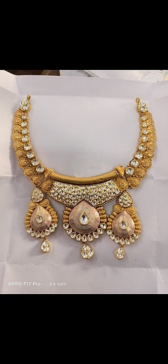 Neckless uploaded by S.h k. Jewellers on 2/10/2021