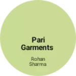 Business logo of Pari garments