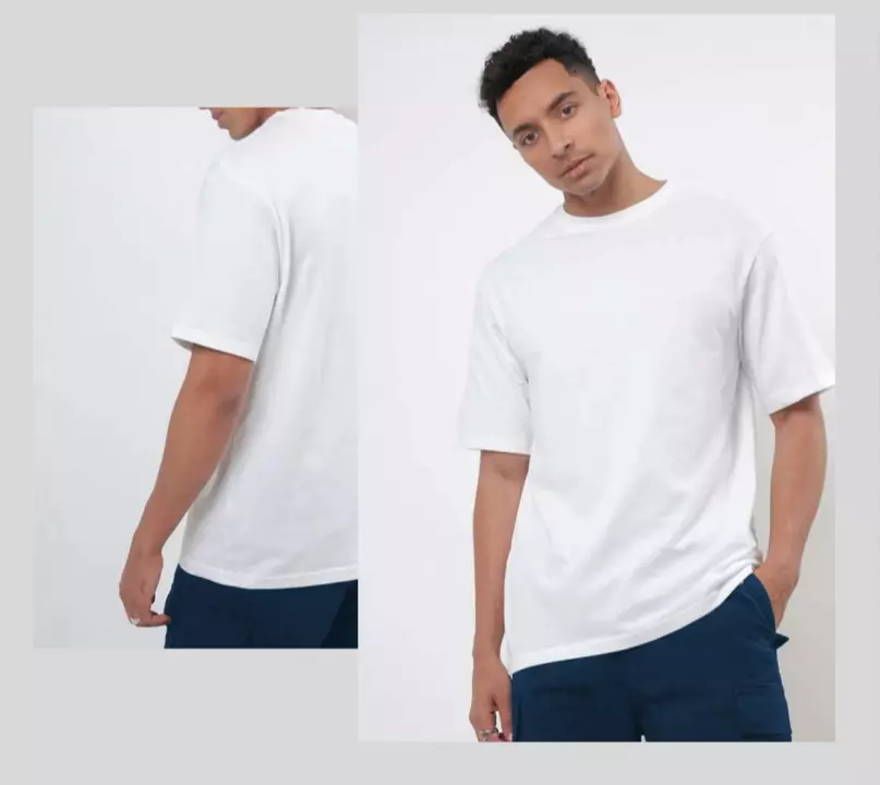 Oversized cotton t-shirt uploaded by business on 1/8/2023