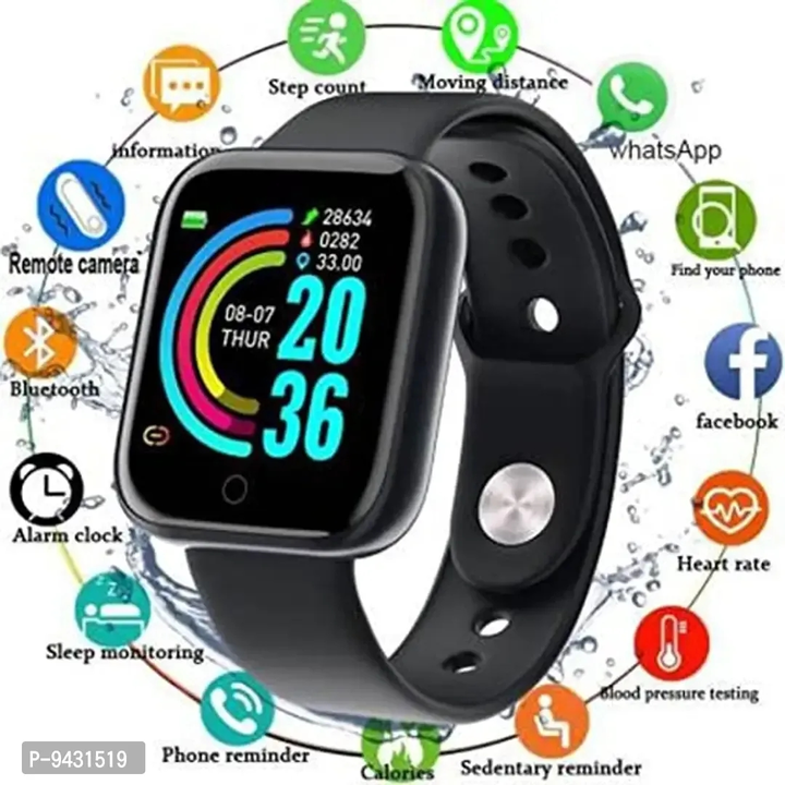 ID116Bluetooth Smart Fitness Band Watch with Heart Rate Activity Tracker, Step & Calorie Counter uploaded by business on 1/8/2023