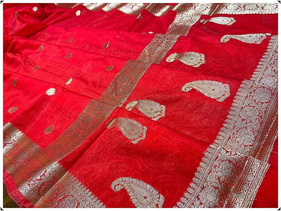 Semi georgette Sarees uploaded by business on 2/10/2021