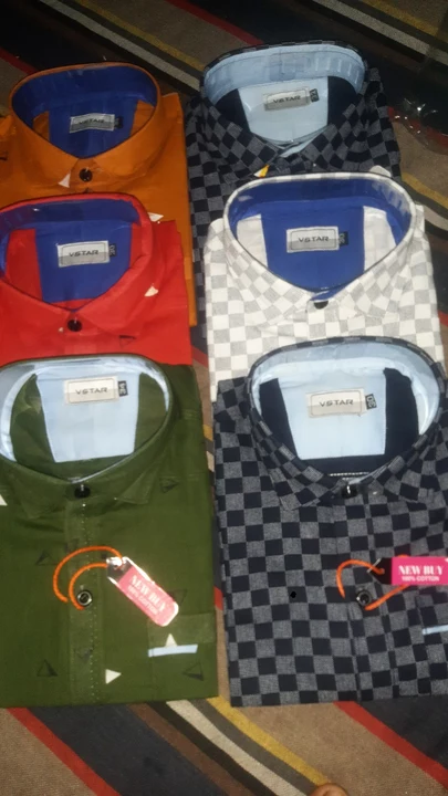 Cotton shirts  uploaded by business on 1/8/2023
