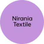 Business logo of Nirania Textile