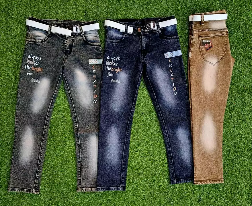 Denim Dobby Dusty Desiner Jeans 22-30, 32-40  uploaded by business on 1/8/2023