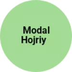 Business logo of Modal hojriy