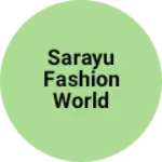 Business logo of Sarayu Fashion world