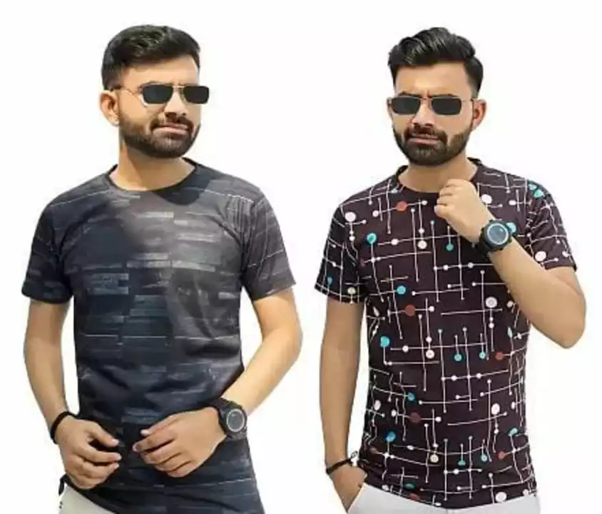 *Pack of 2 Multicoloured Cotton Round Neck T Shirt for Men*

*Price 450*

*Free Shipping Free Delive uploaded by SN creations on 1/9/2023