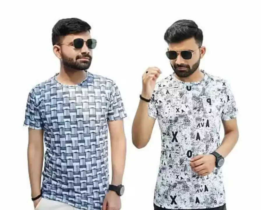 *Pack of 2 Multicoloured Cotton Round Neck T Shirt for Men*

*Price 450*

*Free Shipping Free Delive uploaded by SN creations on 1/9/2023