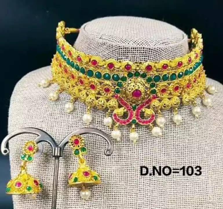 *Trendy Alloy Jewellery Set*

*Price 480*

*Free Shipping Free Delivery*

*material*: Alloy uploaded by SN creations on 5/29/2024