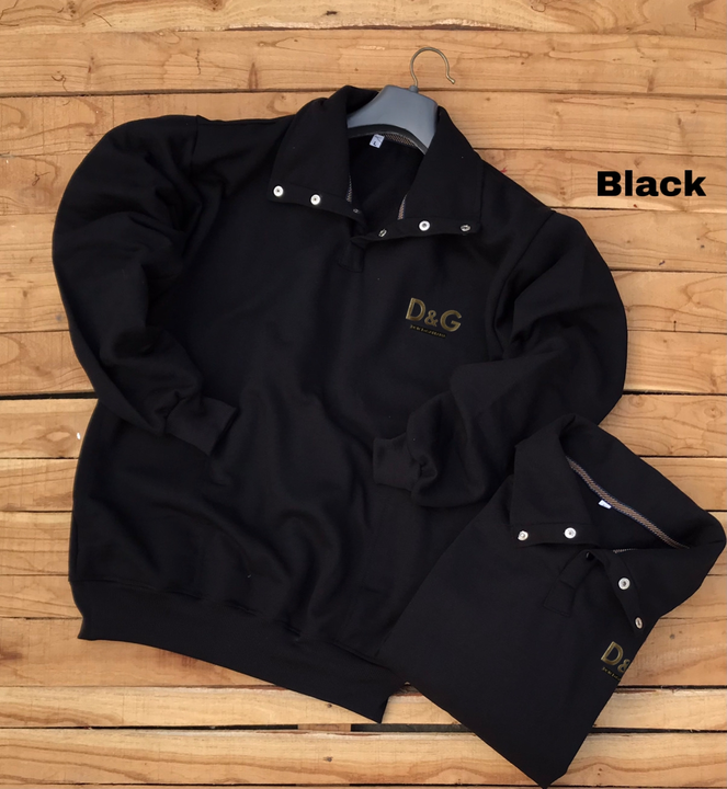 *Premium Quality D&G Winter Collar Sweatshirt*

*BRAND- D&G*

*High quality _*Mens 100% pure Cotton  uploaded by SN creations on 1/9/2023