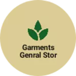 Business logo of Garments genral stor