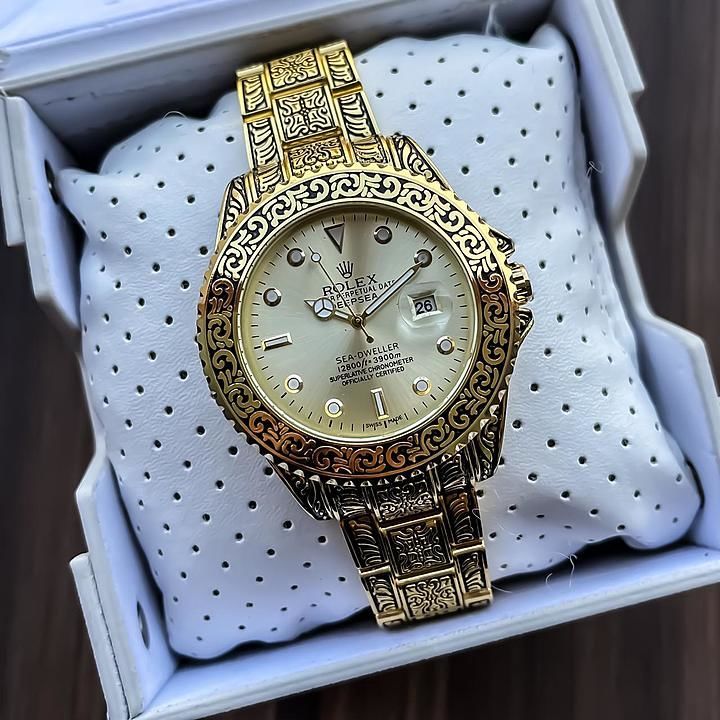 Rolex handengraved watch uploaded by business on 2/11/2021