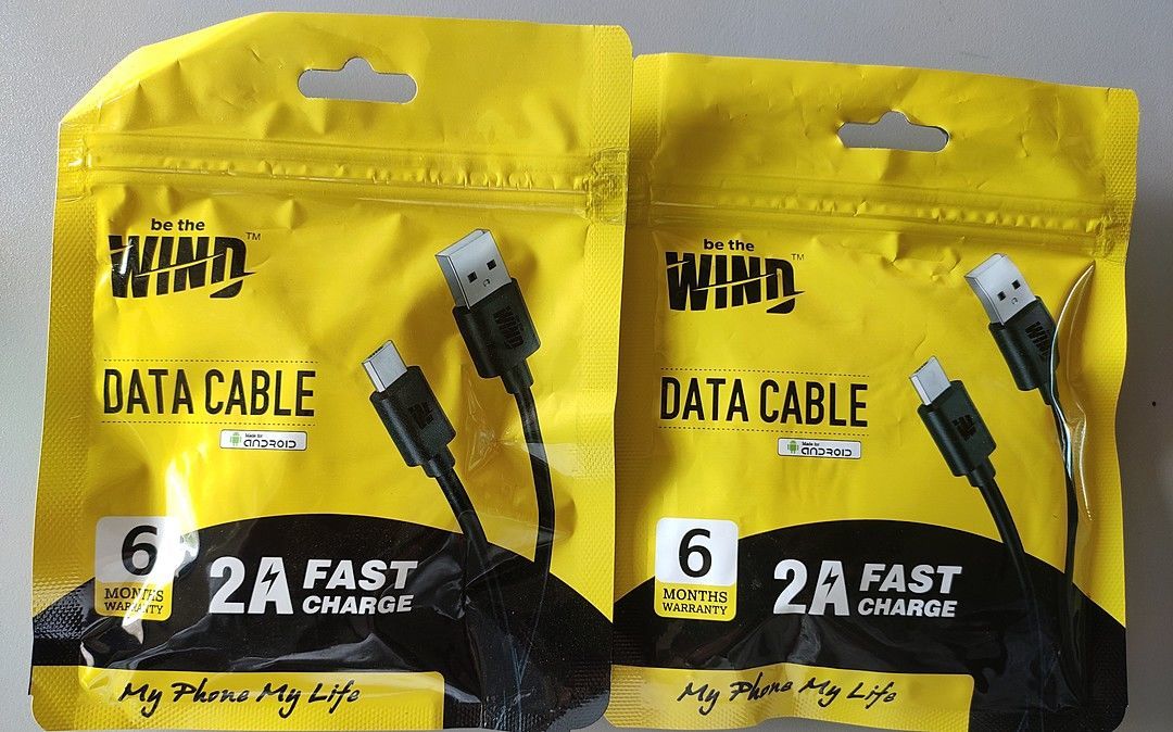 Wind charging/ data cable uploaded by business on 7/5/2020
