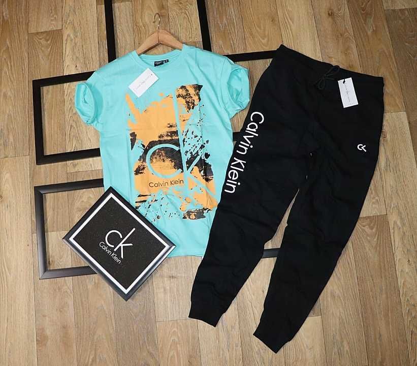 Mens Combo Tshirt+Track uploaded by business on 2/11/2021