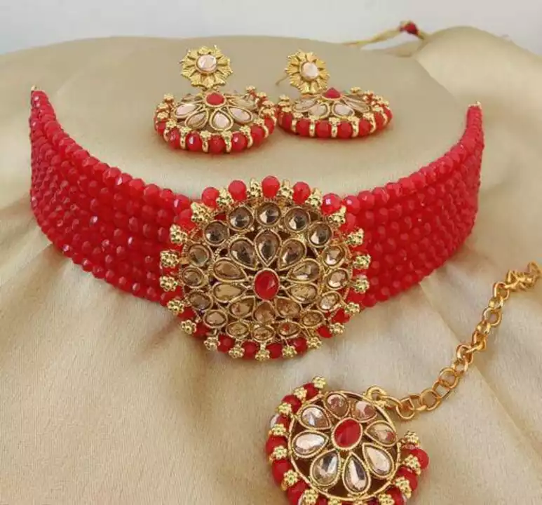 Post image stones Nacklace set -9413956200
Habbi Ad stones Working in Nackless