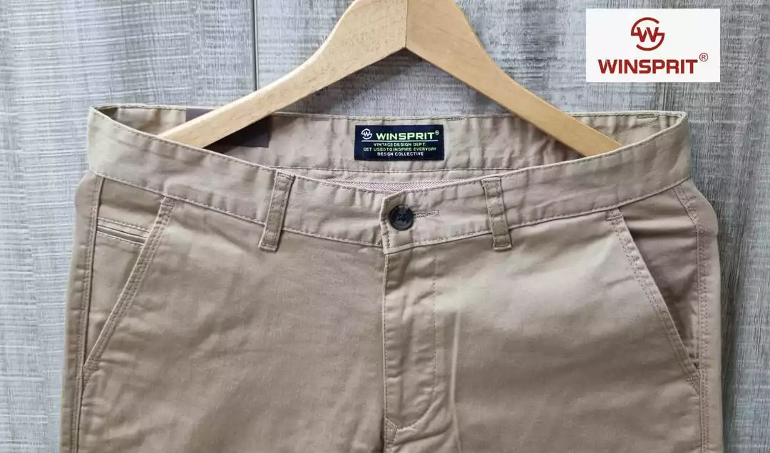 BRAND :-: WINSPRIT
     PRODUCTS MENS CASUAL TROUSERS 
FABRIC:-:SATIN PLAIN LYCRA
 uploaded by Bluewear apparel on 1/9/2023