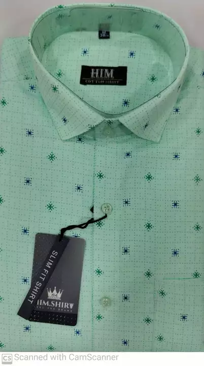 Printed Formal Cotton Shirts  uploaded by HIM Enterprise on 1/9/2023