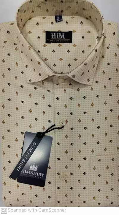 Printed Formal Cotton Shirts  uploaded by business on 1/9/2023