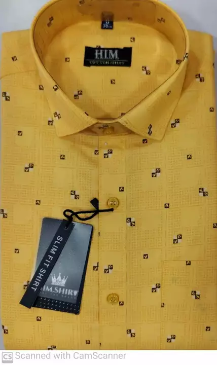 Printed Formal Cotton Shirts  uploaded by business on 1/9/2023