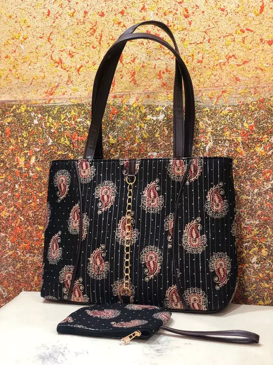 *The Mashroom bag*
 Handbag 👜 cum Tote bag double partition quality awesome 
*COMFORTABLE FOR DAILY uploaded by Julu creation on 1/9/2023