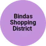 Business logo of Bindas Shopping District