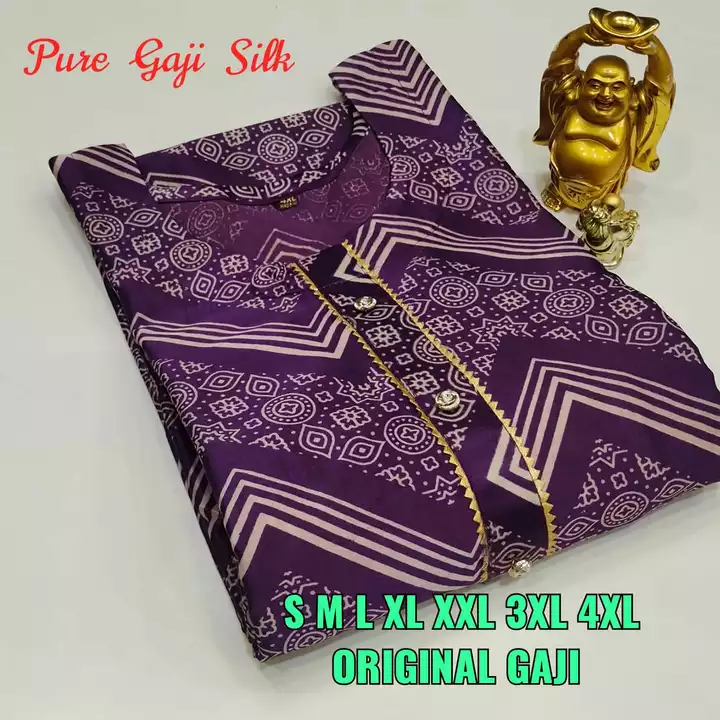 GAJI silk kurti uploaded by Vasangini on 1/9/2023