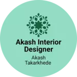 Business logo of Akash Interior Designer Furniture