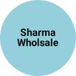 Business logo of Sharma wholsale