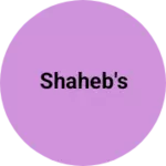 Business logo of Shaheb's