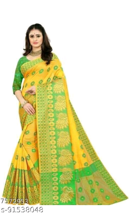 Silk saree uploaded by business on 1/9/2023