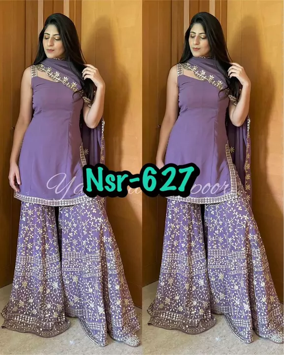 Top sharara  uploaded by Salasar fashion on 1/9/2023