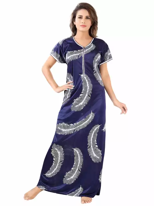 Product image of New Design Nightdress For Women's, Printed Nighty, price: Rs. 175, ID: new-design-nightdress-for-women-s-printed-nighty-0e84a72f