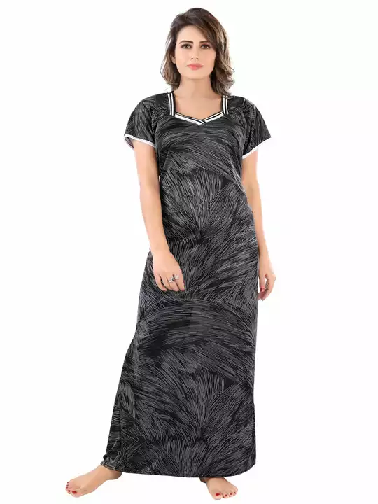 New Design Nightdress For Women's, Printed Nighty uploaded by INDIA STATION on 1/9/2023