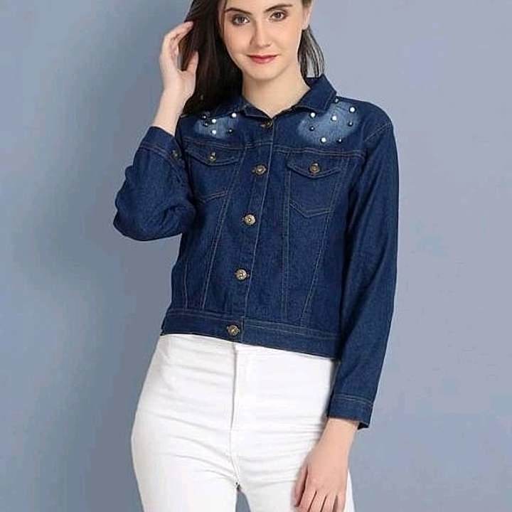 Women's jeans jacket uploaded by Kt Mall on 2/11/2021