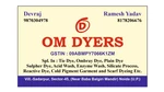 Business logo of Om Dyers