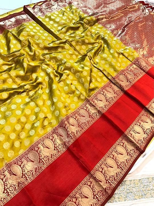 RICH AND PREMIUM KANCHIPURAM SAREE WITH BEAUTIFUL TASAL ( JALAR)  uploaded by business on 2/11/2021