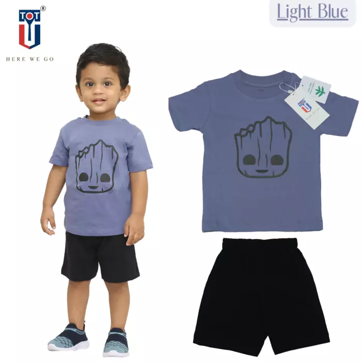 Kids Tshirt and Shorts uploaded by TOT PRODUCTZ PVT LTD on 1/10/2023