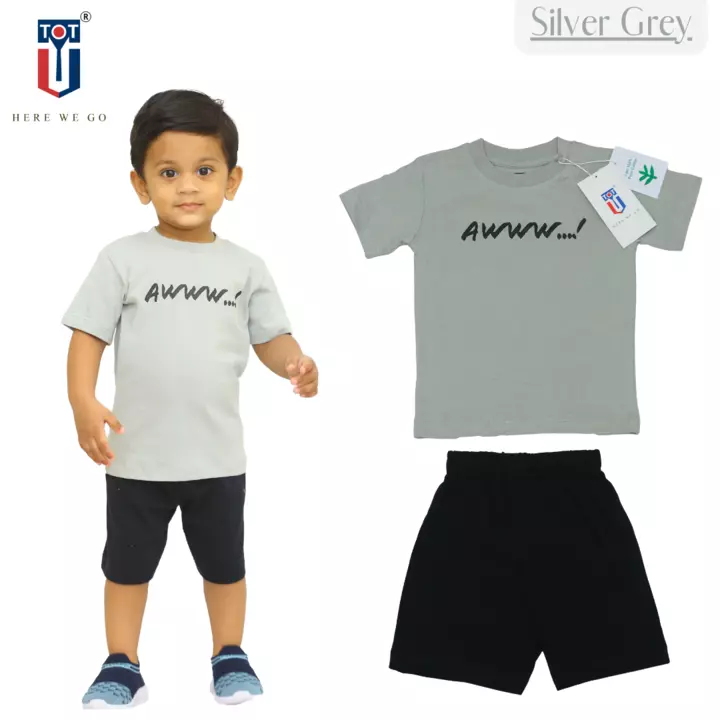 Kids Tshirt and Shorts uploaded by TOT PRODUCTZ PVT LTD on 1/10/2023