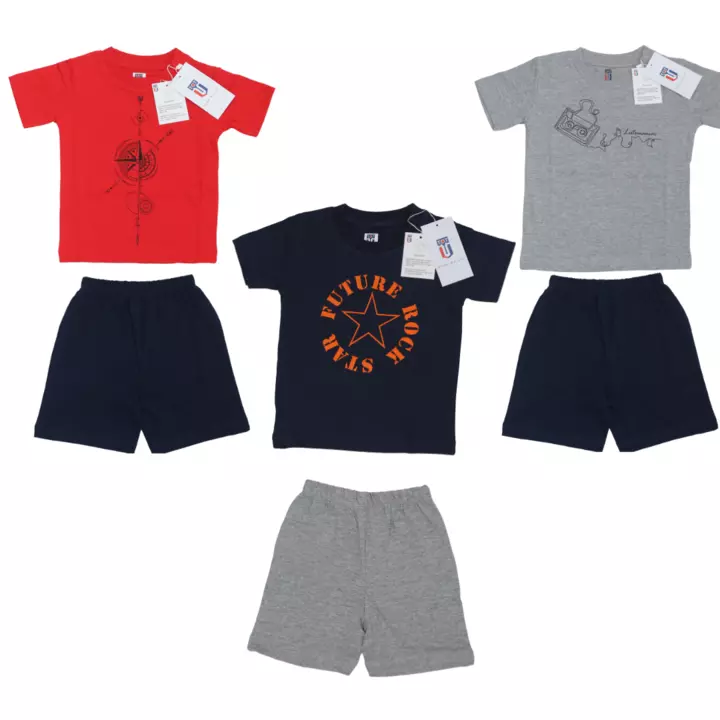 Kids Tshirt and Shorts Combo uploaded by business on 1/10/2023