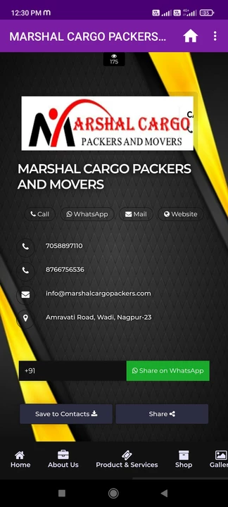 Factory Store Images of Marshal cargo packers and movers nagpur