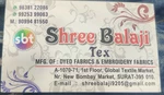 Business logo of Shree balaji tex