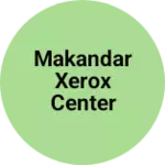 Business logo of Makandar Xerox Center and genral store