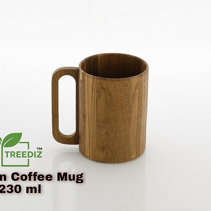 Seesam wood coffee mug uploaded by Aanishi creation  on 2/11/2021