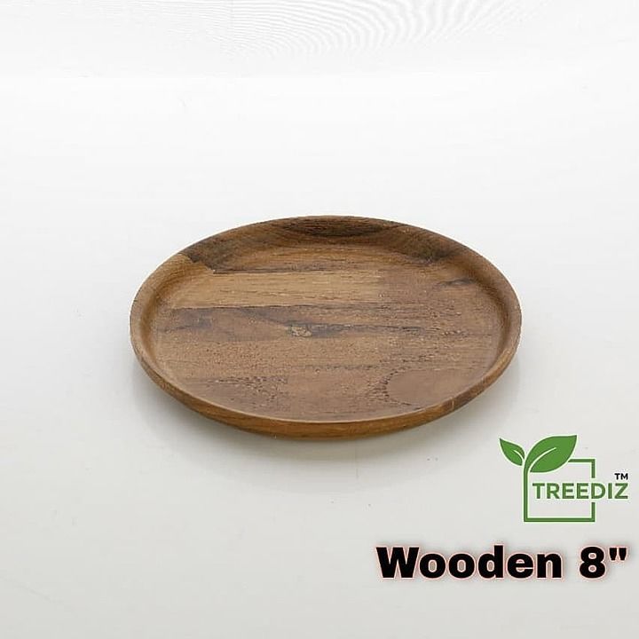 Seesam wood small 8 inch plate uploaded by Aanishi creation  on 2/11/2021