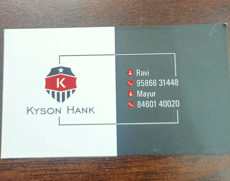 Visiting card store images of Sky Blue 