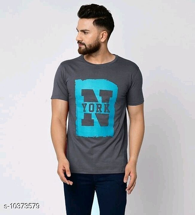 Trendy cotton T shirts for men uploaded by business on 2/11/2021