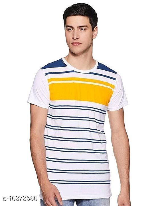 Trendy cotton T shirts for men uploaded by business on 2/11/2021