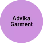 Business logo of Advika Garment